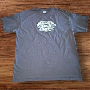 Cozumel Mexico‎ Graphic T Shirt Mens XL Yazbek Caribbean Sea Gray Tee